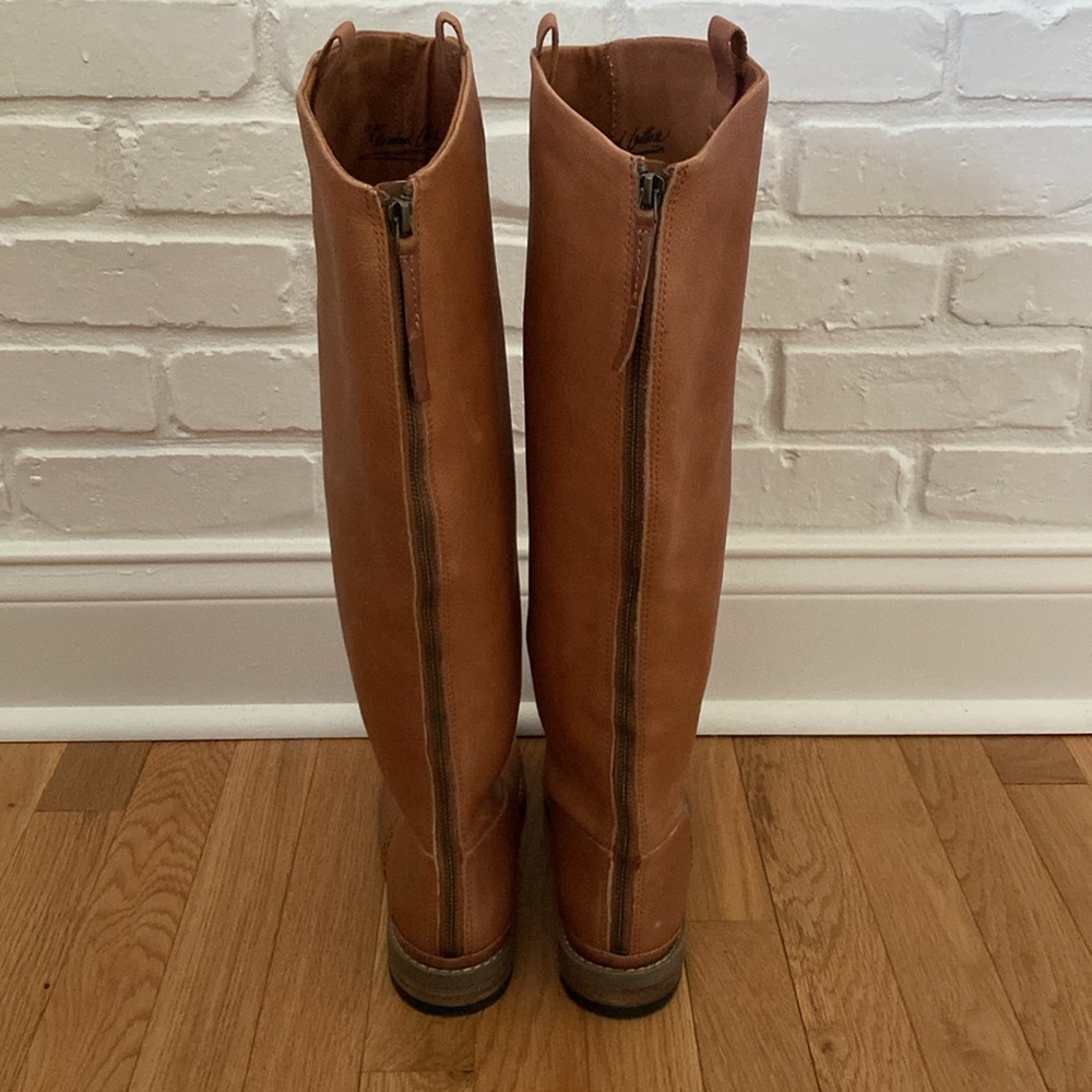 Franco Sarto Women's Meyer Camel Knee High Flat Boot - 8.5 - Picture 4 of 16
